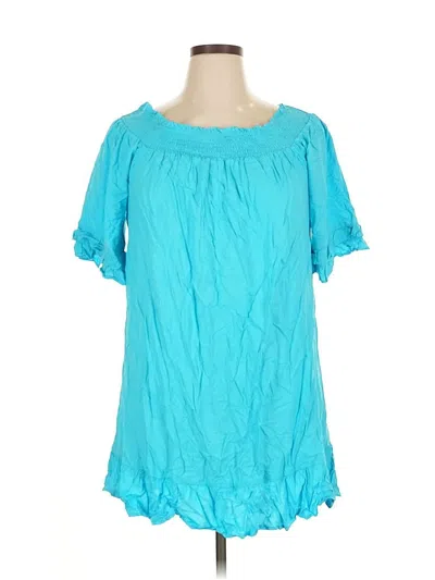Assorted Brands Casual Dress In Blue