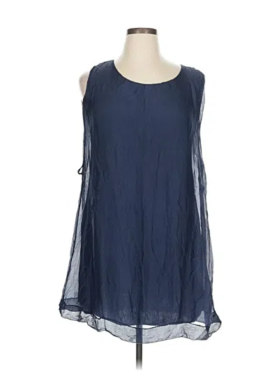 Pre-owned Assorted Brands Casual Dress In Blue