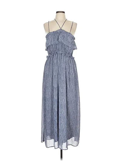 Pre-owned Assorted Brands Casual Dress In Blue