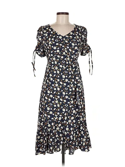 Pre-owned Assorted Brands Casual Dress In Blue