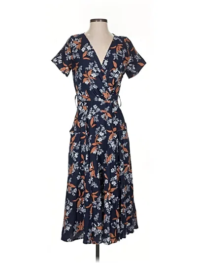 Assorted Brands Casual Dress In Blue