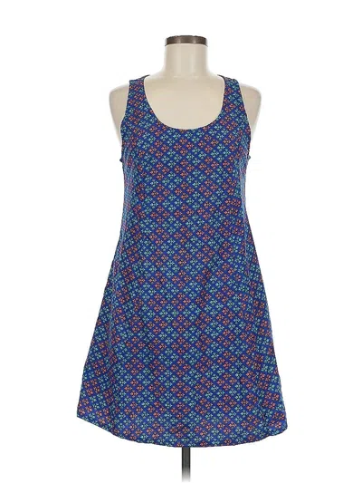 Pre-owned Assorted Brands Casual Dress In Blue