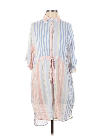 Pre-owned Assorted Brands Casual Dress In Blue