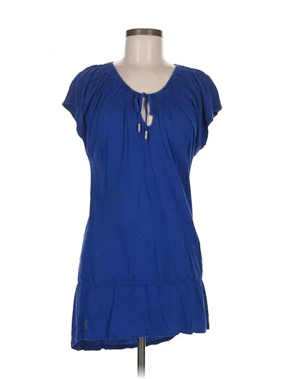 Pre-owned Assorted Brands Casual Dress In Blue
