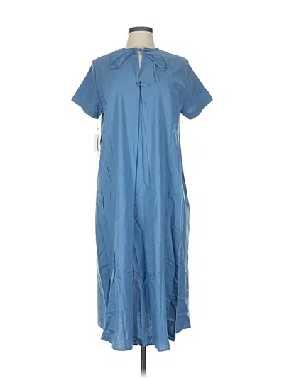 Pre-owned Assorted Brands Casual Dress In Blue