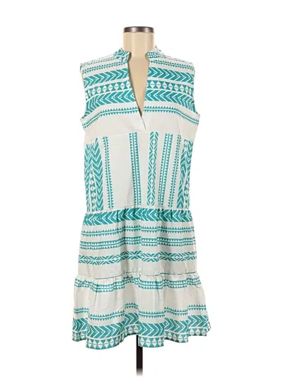 Pre-owned Assorted Brands Casual Dress In Blue
