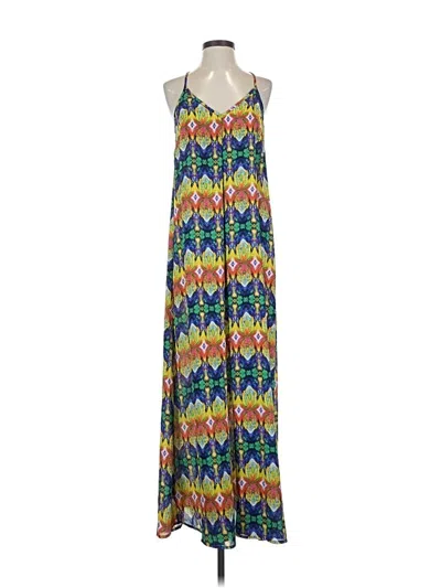 Pre-owned Assorted Brands Casual Dress In Blue