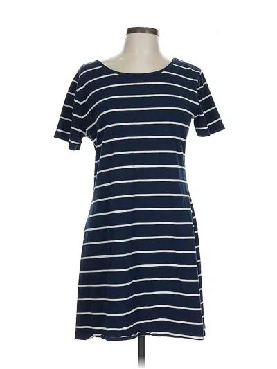 Pre-owned Assorted Brands Casual Dress In Blue