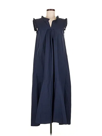 Pre-owned Assorted Brands Casual Dress In Blue