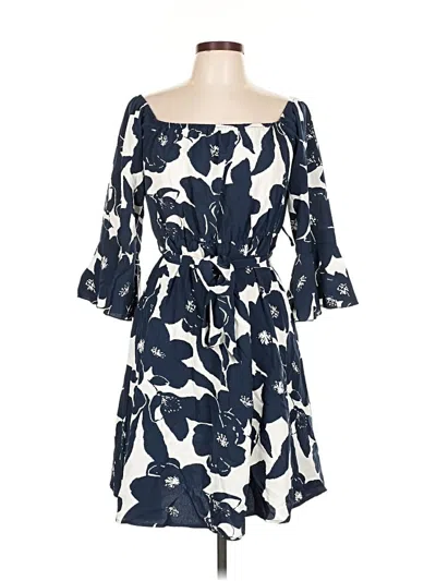 Pre-owned Assorted Brands Casual Dress In Blue