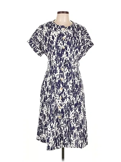 Pre-owned Assorted Brands Casual Dress In Blue