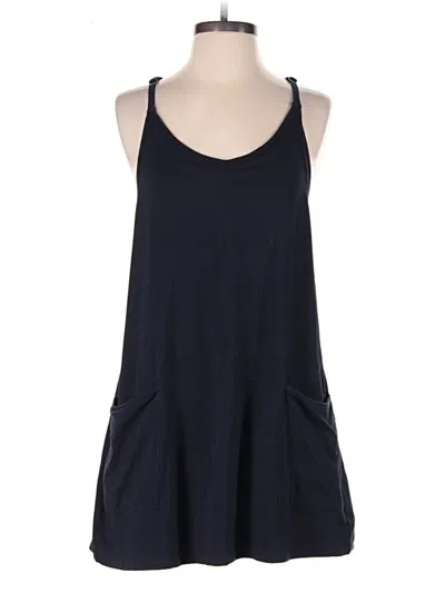 Pre-owned Assorted Brands Casual Dress In Blue