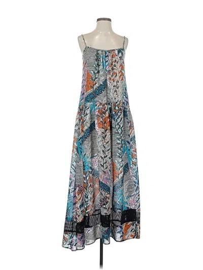 Pre-owned Assorted Brands Casual Dress In Blue