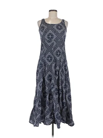 Pre-owned Assorted Brands Casual Dress In Blue