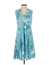Assorted Brands Casual Dress In Blue
