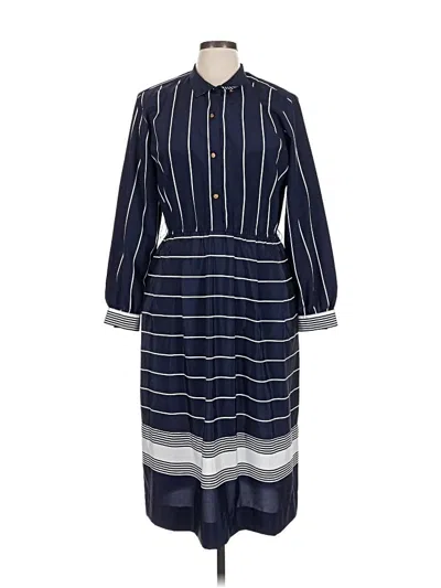 Pre-owned Assorted Brands Casual Dress In Blue