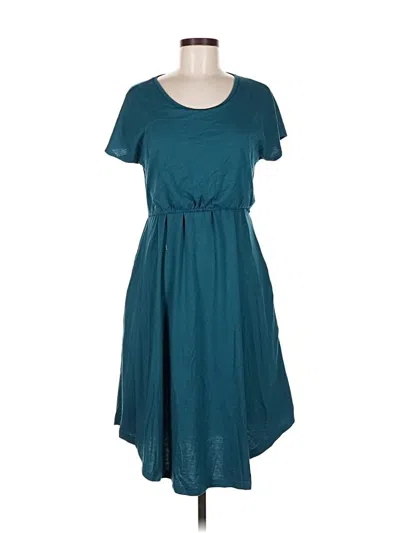 Pre-owned Assorted Brands Casual Dress In Blue