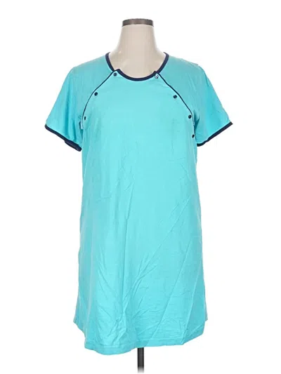 Pre-owned Assorted Brands Casual Dress In Blue