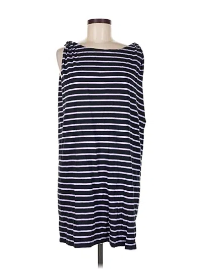 Pre-owned Assorted Brands Casual Dress In Blue