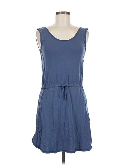 Pre-owned Assorted Brands Casual Dress In Blue