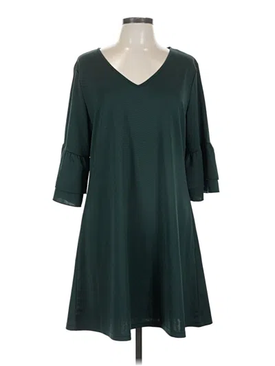 Pre-owned Assorted Brands Casual Dress In Blue