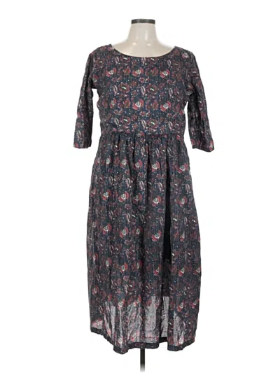 Pre-owned Assorted Brands Casual Dress In Blue