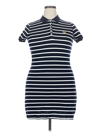 Pre-owned Assorted Brands Casual Dress In Blue