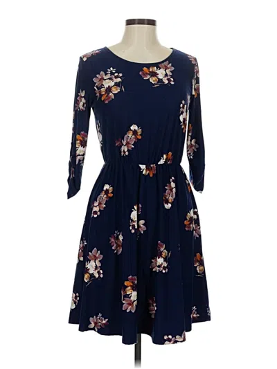 Pre-owned Assorted Brands Casual Dress In Blue