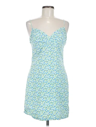Pre-owned Assorted Brands Casual Dress In Blue