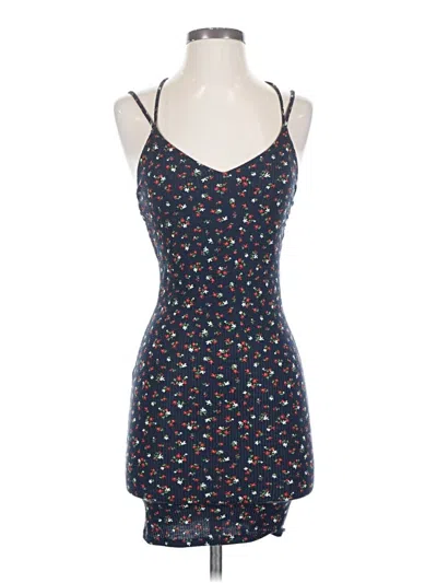 Pre-owned Assorted Brands Casual Dress In Blue