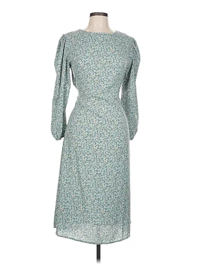Pre-owned Assorted Brands Casual Dress In Blue