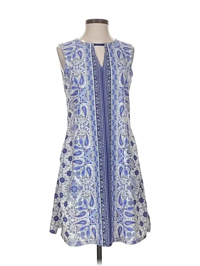 Pre-owned Assorted Brands Casual Dress In Blue