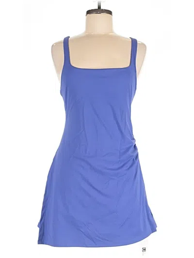 Pre-owned Assorted Brands Casual Dress In Blue