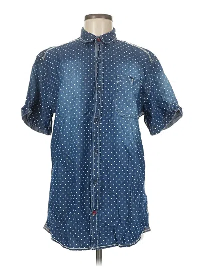 Pre-owned Assorted Brands Casual Dress In Blue