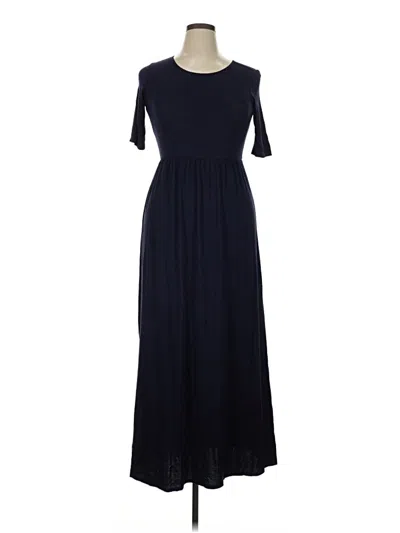 Pre-owned Assorted Brands Casual Dress In Blue