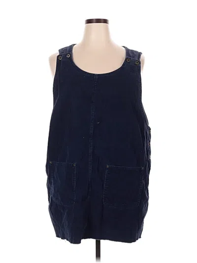Pre-owned Assorted Brands Casual Dress In Blue
