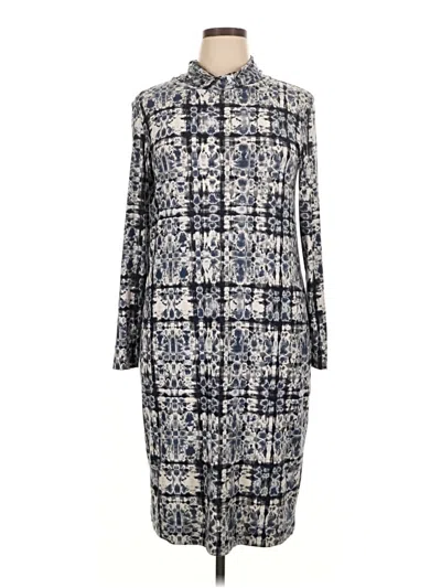 Pre-owned Assorted Brands Casual Dress In Blue