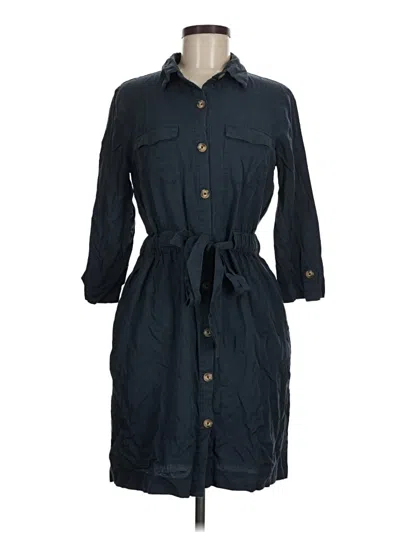 Pre-owned Assorted Brands Casual Dress In Blue