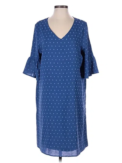 Assorted Brands Casual Dress In Blue