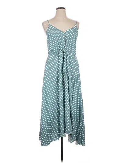 Pre-owned Assorted Brands Casual Dress In Blue