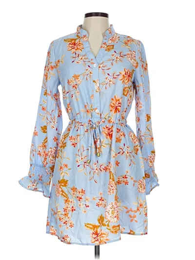 Pre-owned Assorted Brands Casual Dress In Blue