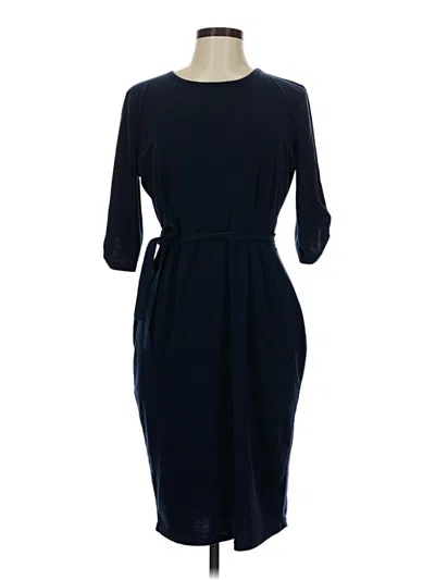 Pre-owned Assorted Brands Casual Dress In Blue