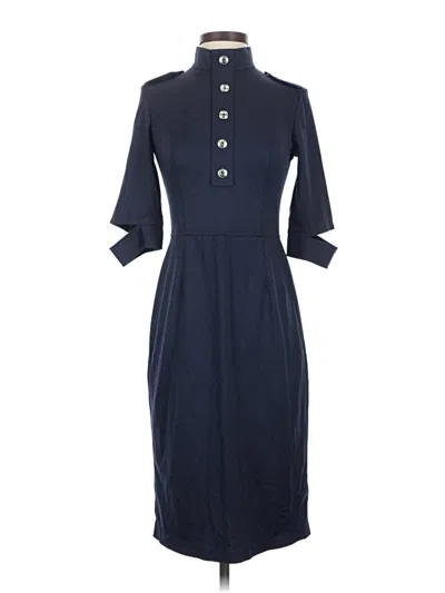 Pre-owned Assorted Brands Casual Dress In Blue