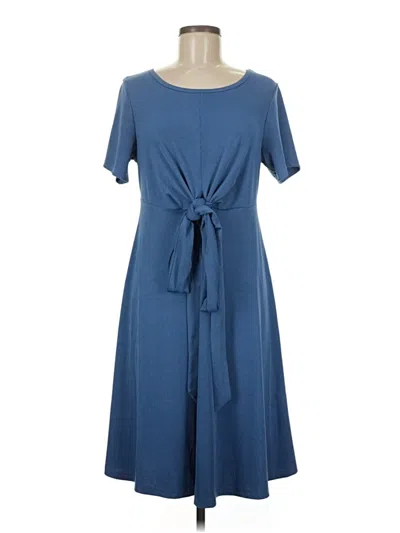 Pre-owned Assorted Brands Casual Dress In Blue