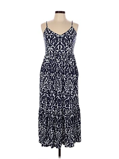 Pre-owned Assorted Brands Casual Dress In Blue