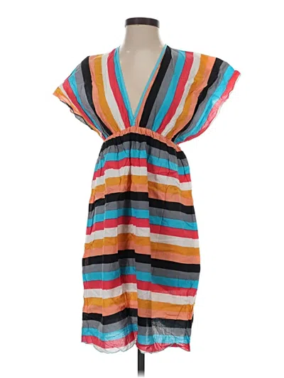 Pre-owned Assorted Brands Casual Dress In Blue