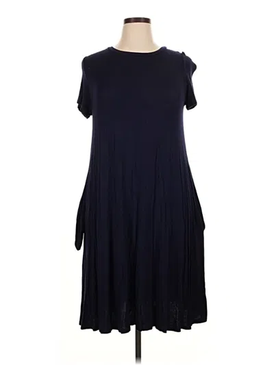 Pre-owned Assorted Brands Casual Dress In Blue