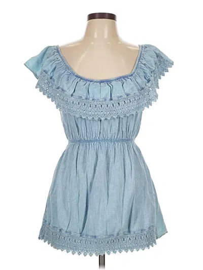 Pre-owned Assorted Brands Casual Dress In Blue