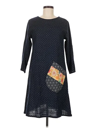 Pre-owned Assorted Brands Casual Dress In Blue