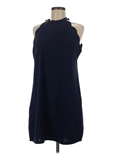 Pre-owned Assorted Brands Casual Dress In Blue